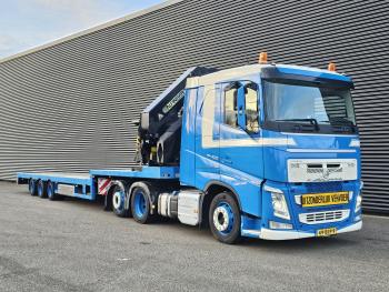 Volvo FH420 6x2*4 / SEMITRAILER + PALFINGER 720002 CRANE / KRAN